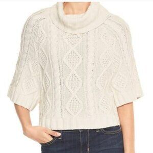 Gap Factory Cable Knit Crop Sweater